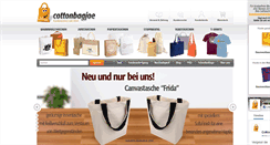 Desktop Screenshot of cottonbagjoe.de